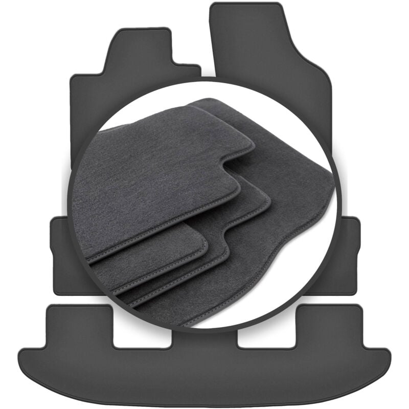 foto del prodotto tappetini auto premium per volkswagen sharan ii minivan 2010 