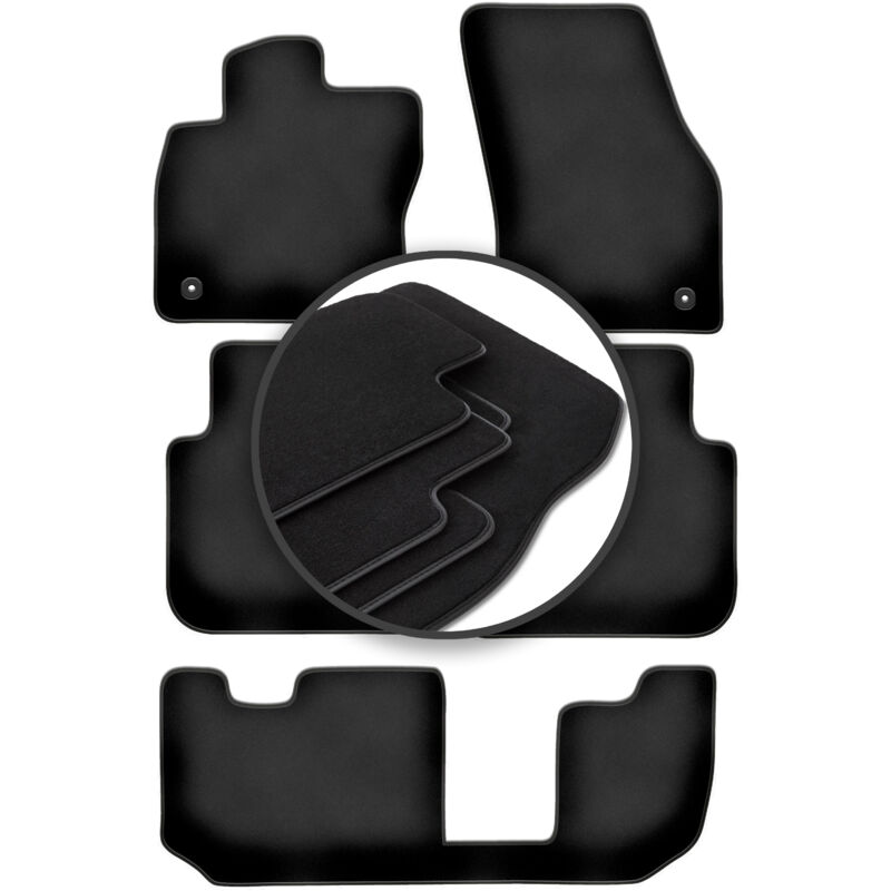 foto del prodotto tappetini auto premium per volkswagen tiguan allspace 7 posti 2017 
