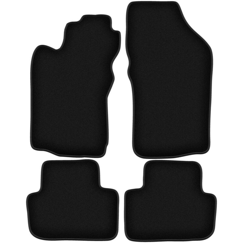 foto del prodotto tappetini basic in velluto nero per alfa romeo gt coup 2003 2010 