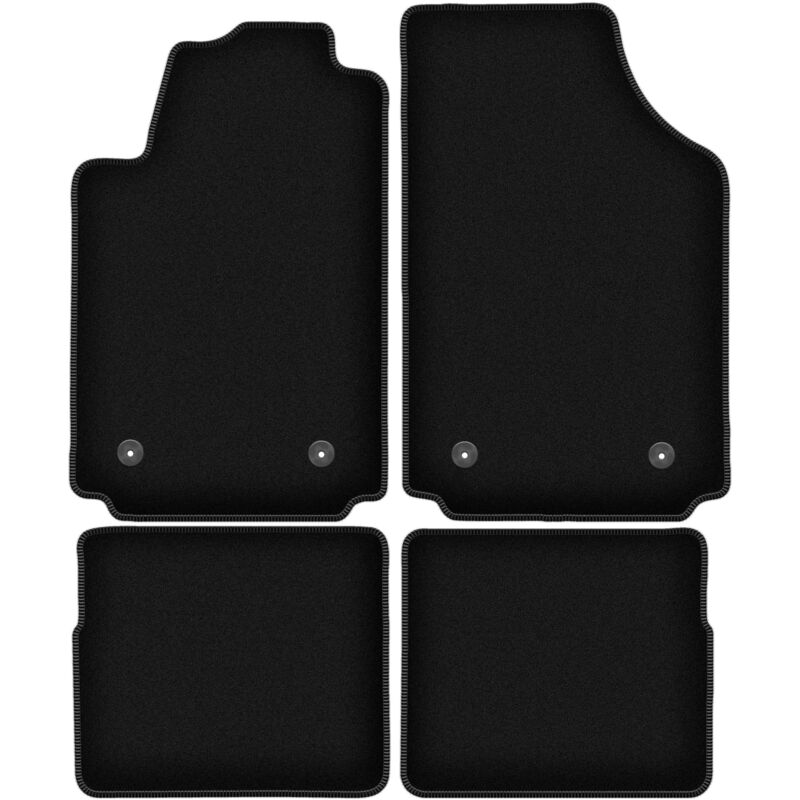 foto del prodotto tappetini basic in velluto nero per audi a2 hatchback 2000 2005 