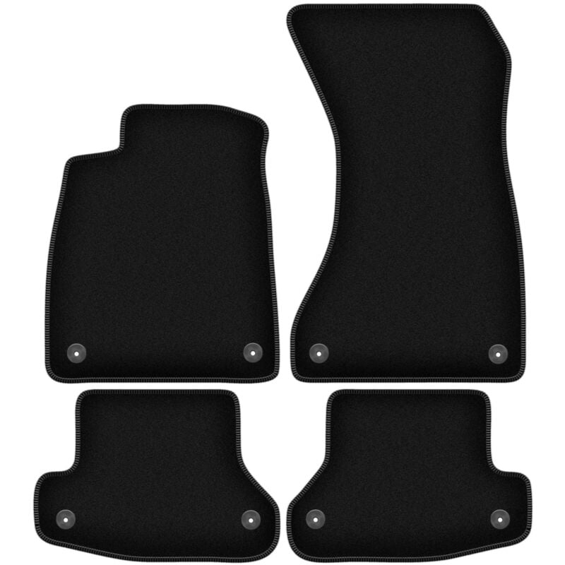 foto del prodotto tappetini basic in velluto nero per audi a5 f53 coup 2016 