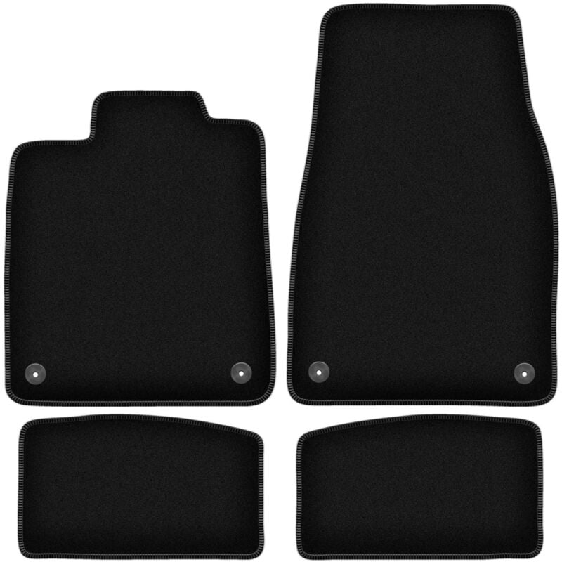 foto del prodotto tappetini basic in velluto nero per audi e tron gt berlina 2020 