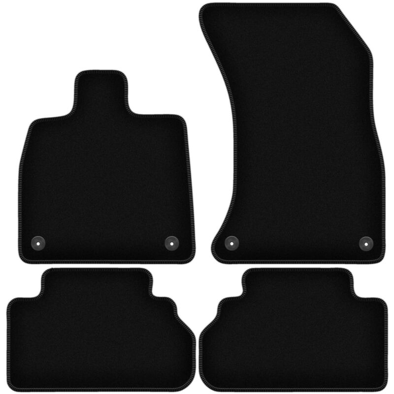 foto del prodotto tappetini basic in velluto nero per audi q5 fyt sportback plug in hybrid 2021 2022 