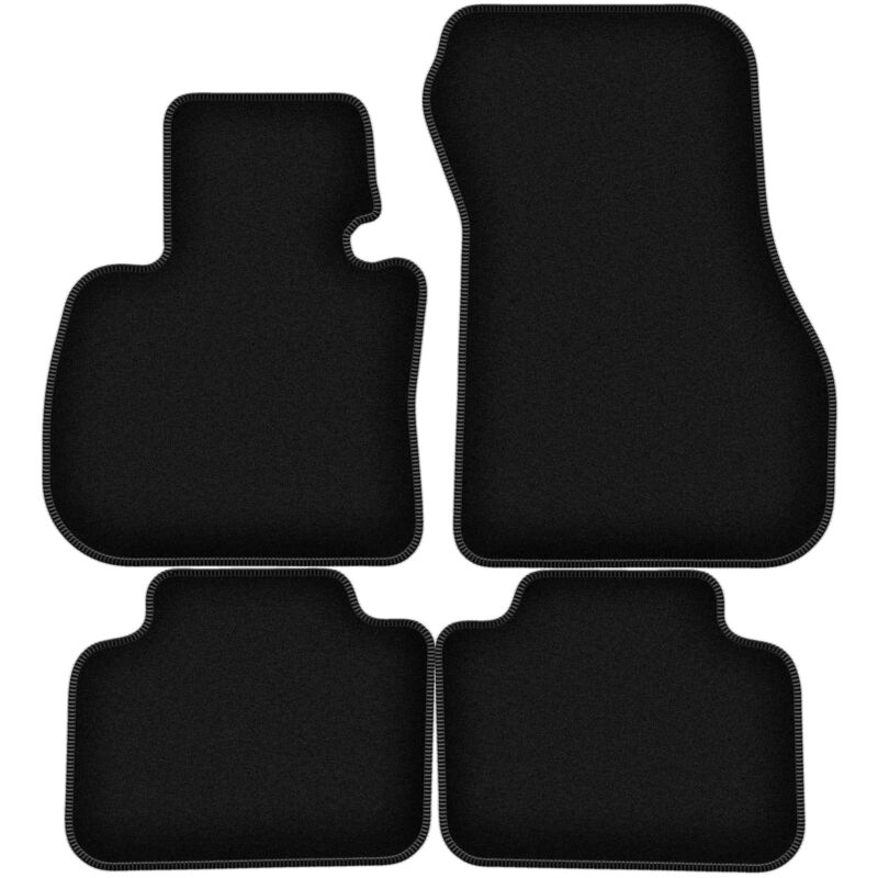 foto del prodotto tappetini basic in velluto nero per bmw 2 f45 active tourer 2015 