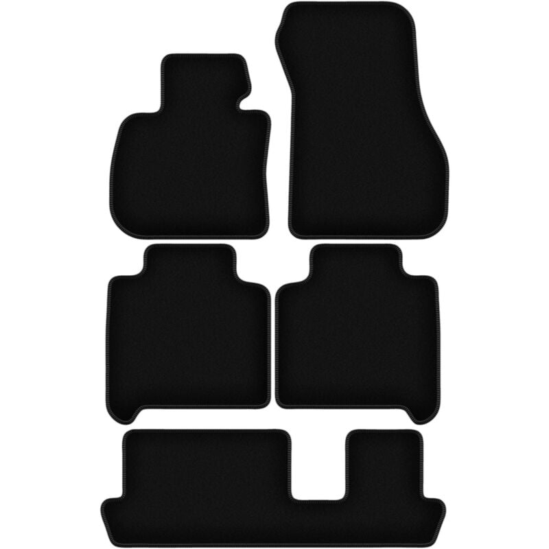foto del prodotto tappetini basic in velluto nero per bmw 2 f46 7 persone 2015 2022 