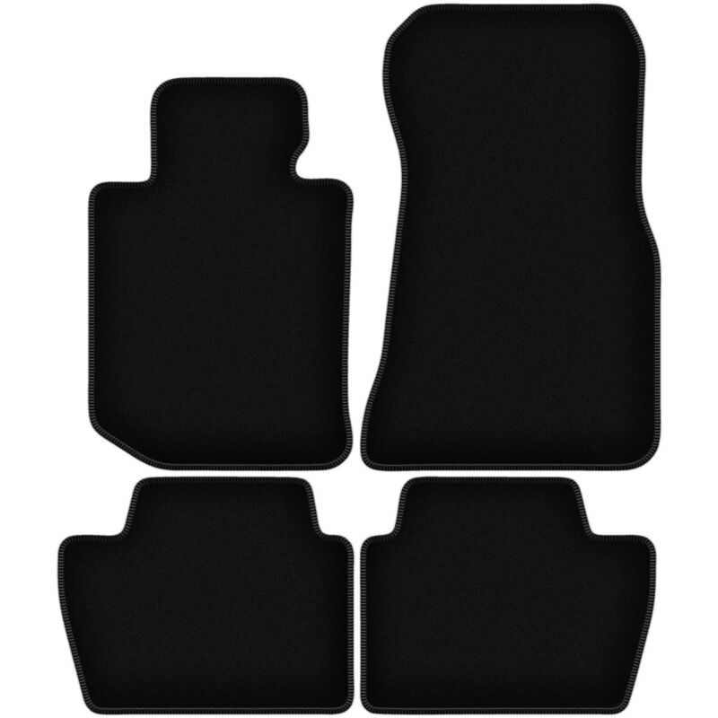 foto del prodotto tappetini basic in velluto nero per bmw 4 g22 coupe 2020 2022 