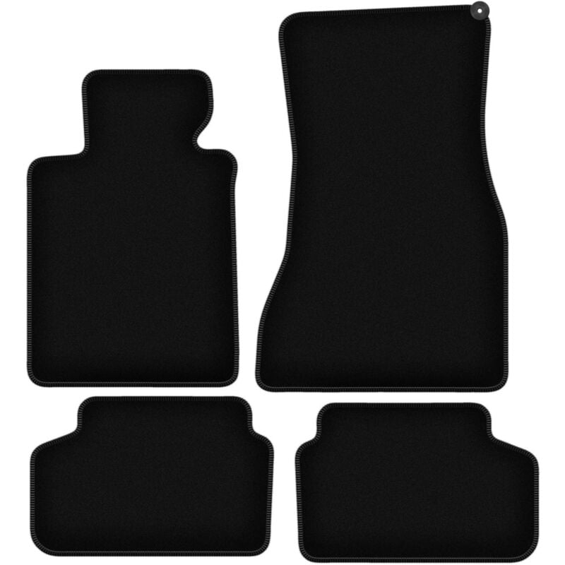 foto del prodotto tappetini basic in velluto nero per bmw 5 g30 berlina 2017 