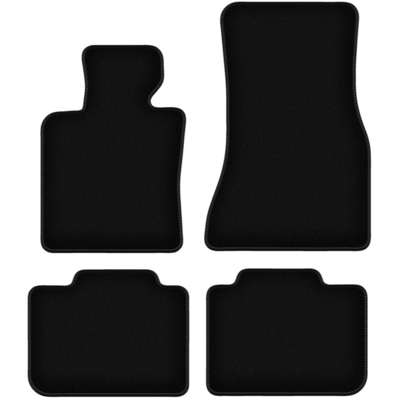 foto del prodotto tappetini basic in velluto nero per bmw 6 g32 gt gran turismo 2017 