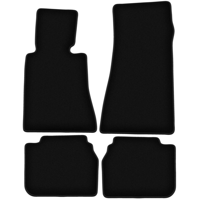 foto del prodotto tappetini basic in velluto nero per: bmw 7 e32 berlina (1986-1994)