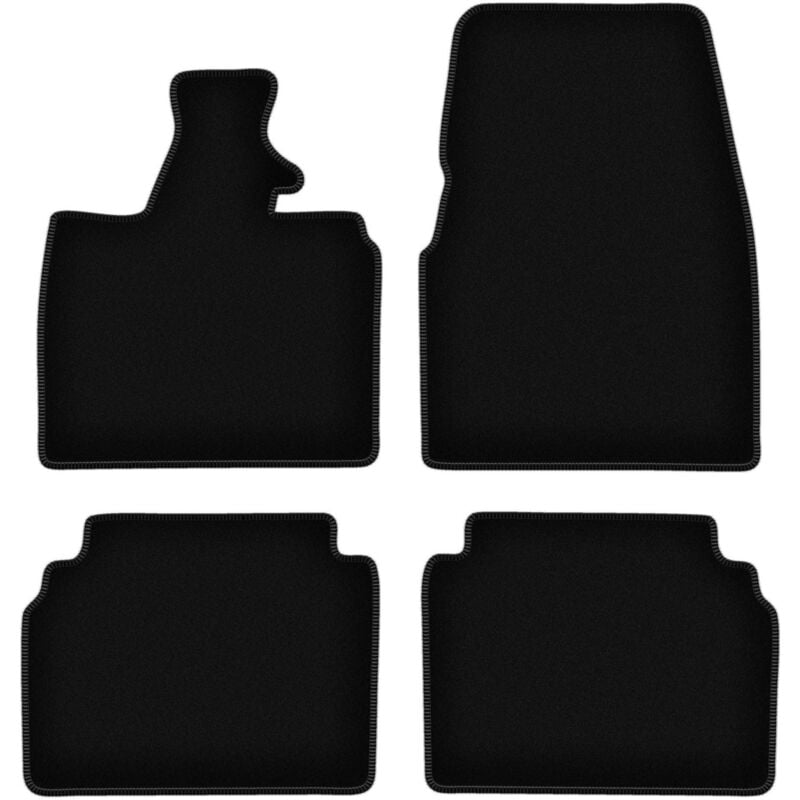 foto del prodotto tappetini basic in velluto nero per bmw i3 l01 hatchback 2013 