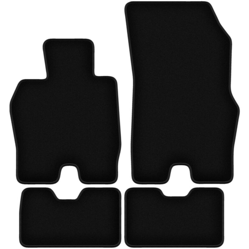 foto del prodotto tappetini basic in velluto nero per bmw i8 l12 coupe 2014 2022 