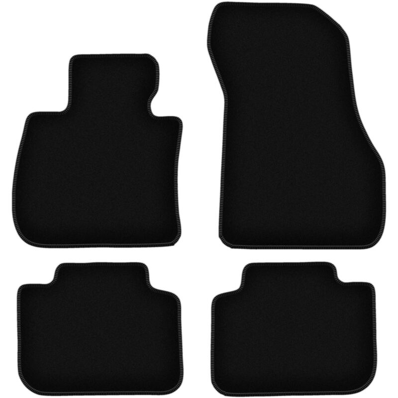 foto del prodotto tappetini basic in velluto nero per bmw x2 f39 suv 2018 