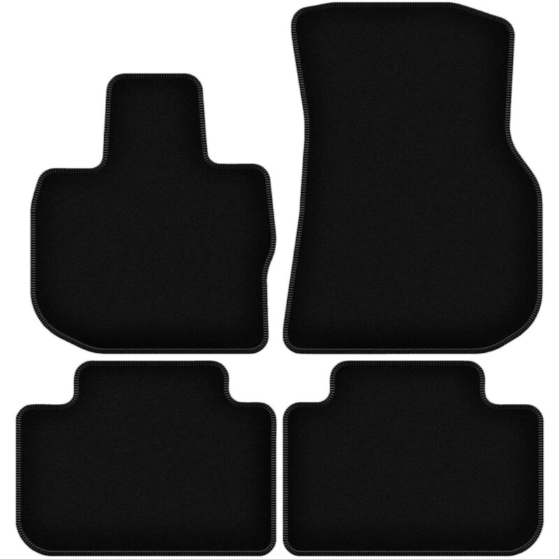 foto del prodotto tappetini basic in velluto nero per bmw x3 g01 suv 2017 