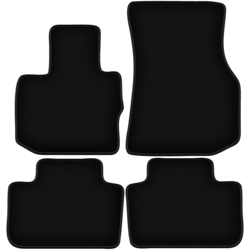 foto del prodotto tappetini basic in velluto nero per bmw x4 g02 suv 2018 
