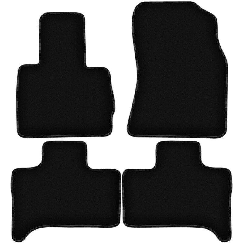 foto del prodotto tappetini basic in velluto nero per bmw x5 e53 xdrive 4wd 1999 2006 