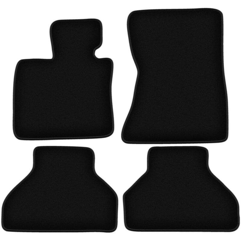 foto del prodotto tappetini basic in velluto nero per bmw x5 e70 suv 2006 2013 