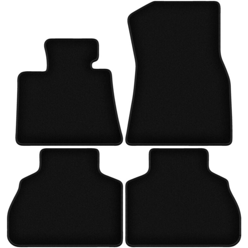 foto del prodotto tappetini basic in velluto nero per bmw x7 g07 5 persone 2018 
