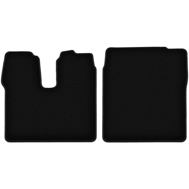 foto del prodotto tappetini basic in velluto nero per camion man tga 2000 2007 