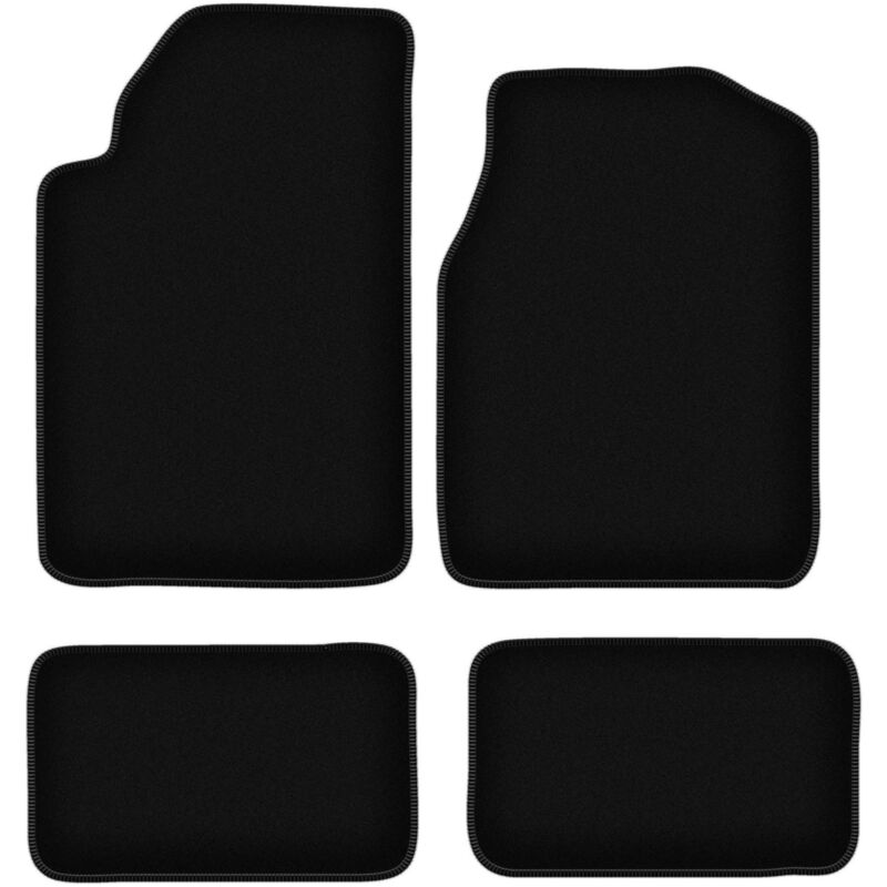 foto del prodotto tappetini basic in velluto nero per chrysler 300m berlina 1998 2004 