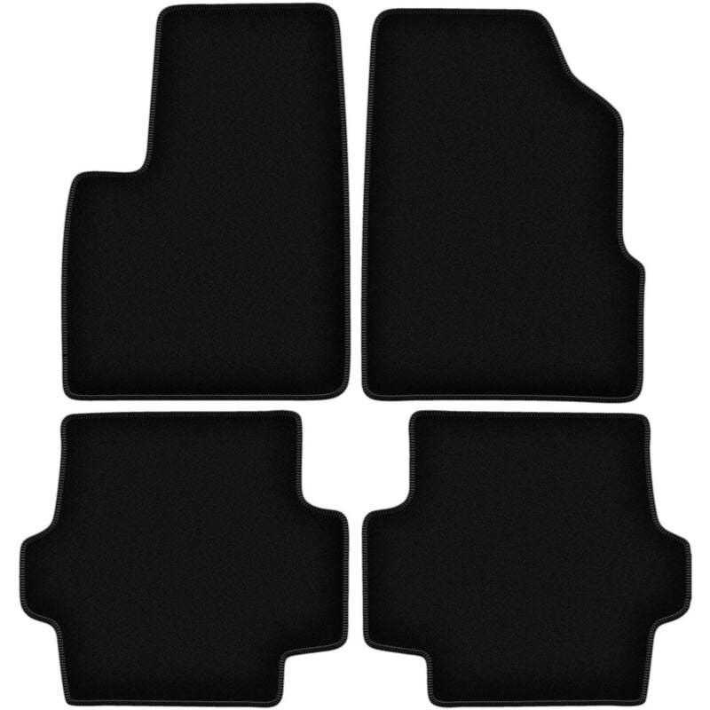 foto del prodotto tappetini basic in velluto nero per chrysler pacifica suv 2003 2008 