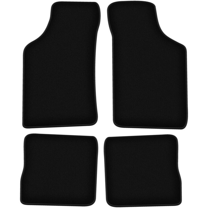 foto del prodotto tappetini basic in velluto nero per citroen ax hatchback 1986 1998 