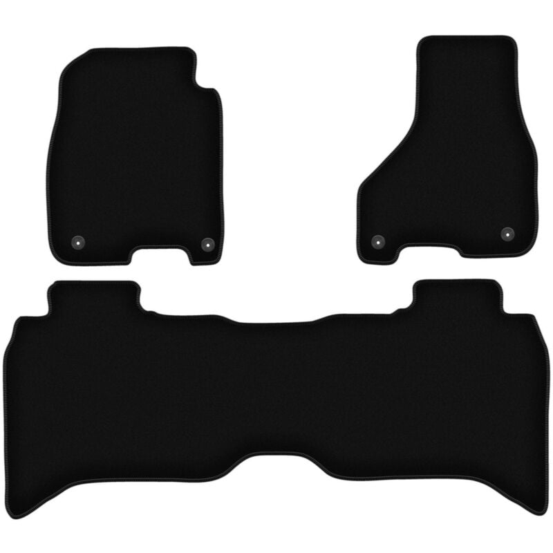 foto del prodotto tappetini basic in velluto nero per dodge ram ds dj 1500 pick up 2012 2020 