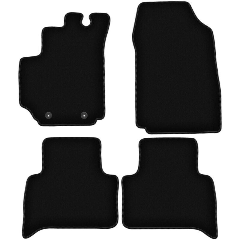 immagine 0 del prodotto tappetini basic in velluto nero per fiat croma ii station wagon 2005 2011 