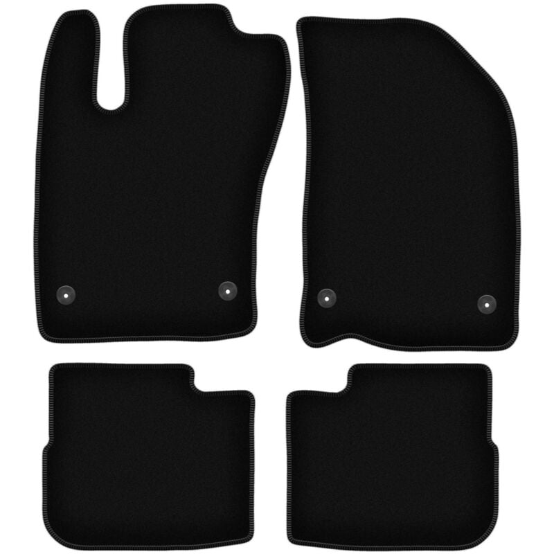 foto del prodotto tappetini basic in velluto nero per fiat tipo ii berlina 2015 