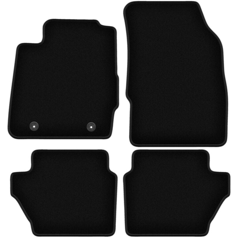 immagine 0 del prodotto tappetini basic in velluto nero per ford fiesta mk7 hatchback 2008 2011 