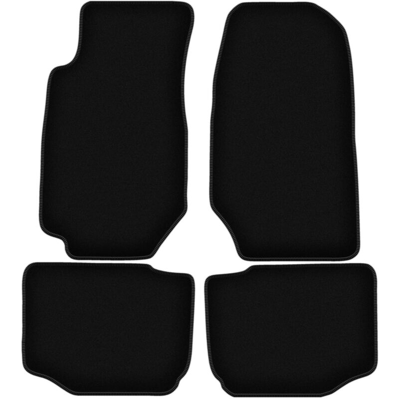 foto del prodotto tappetini basic in velluto nero per: ford granada berlina (1972-1985)