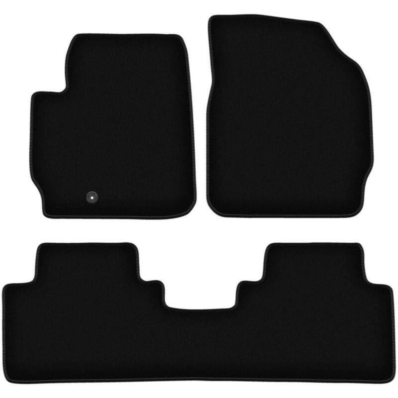 foto del prodotto tappetini basic in velluto nero per ford maverick mk2 suv 2004 2007 