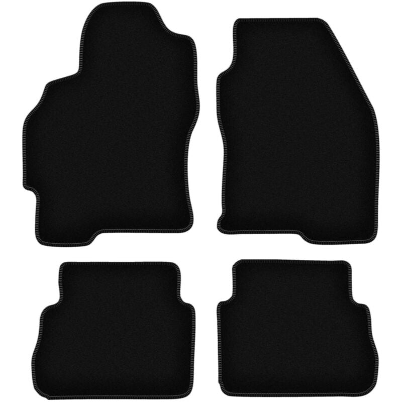 foto del prodotto tappetini basic in velluto nero per ford mondeo mk1 station wagon, berlina, liftback, hatchback 1992 1996 