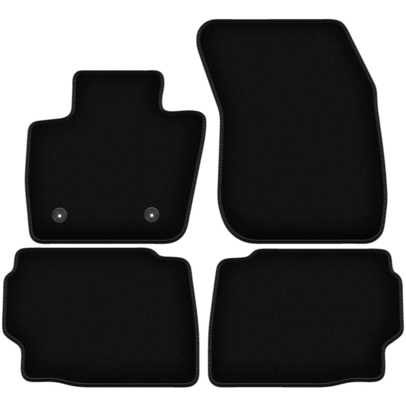 foto del prodotto tappetini basic in velluto nero per ford mondeo mk5 berlina, station wagon 2015 