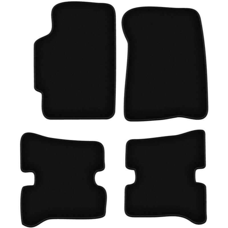 foto del prodotto tappetini basic in velluto nero per ford probe mk2 coup 1993 1997 