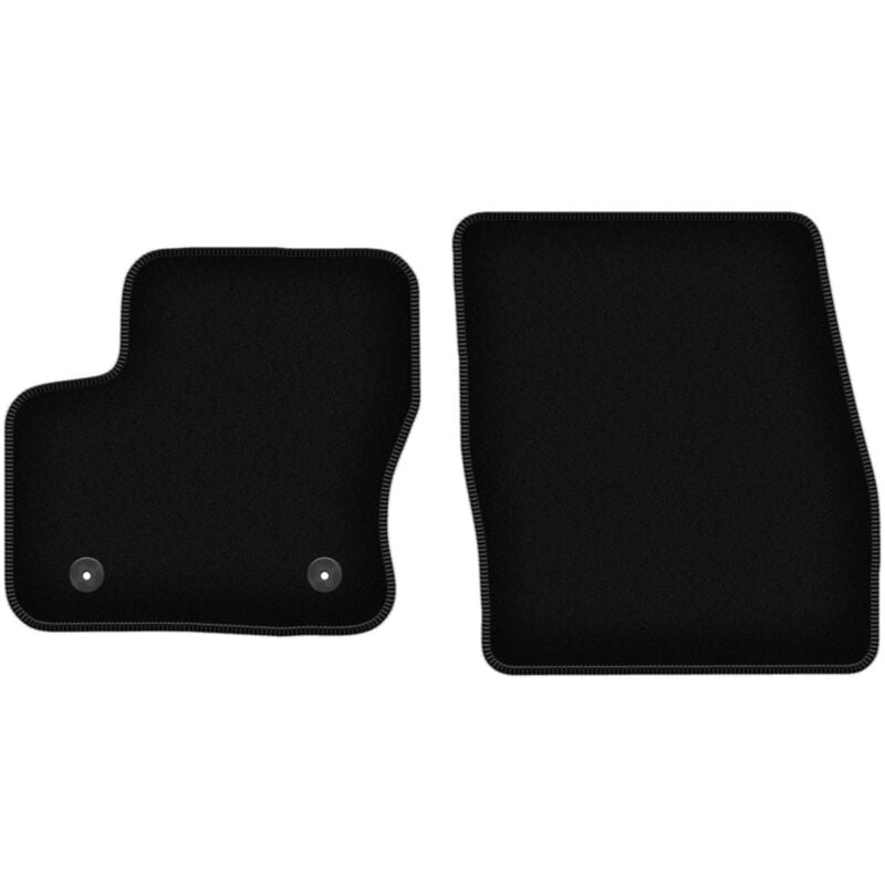 foto del prodotto tappetini basic in velluto nero per ford transit connect van 2013 2017 