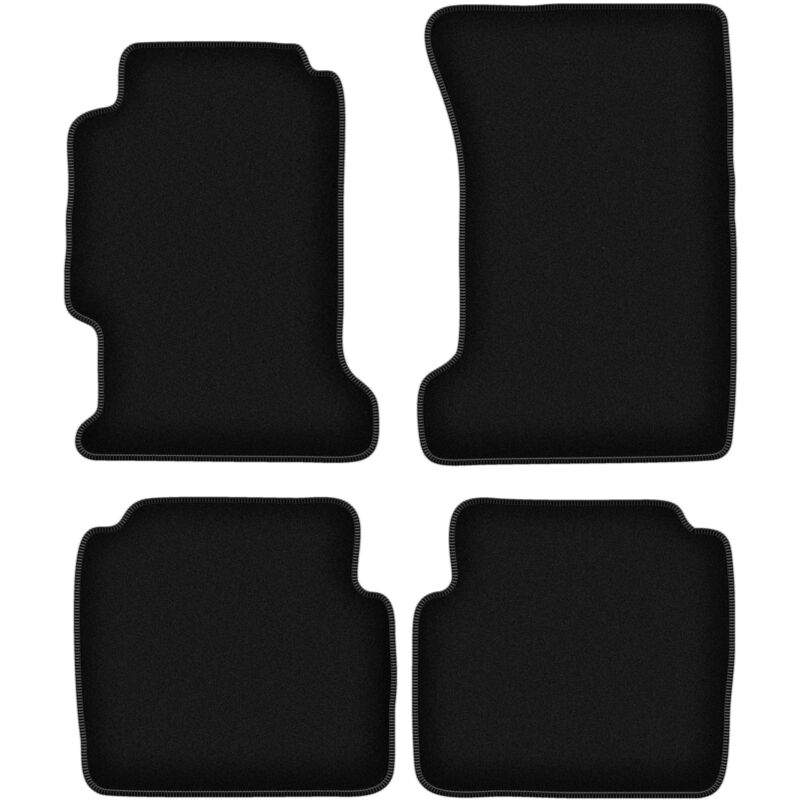 foto del prodotto tappetini basic in velluto nero per honda accord v station wagon, berlina 1993 1997 