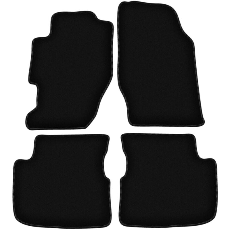 foto del prodotto tappetini basic in velluto nero per honda accord vi coup 1998 2002 