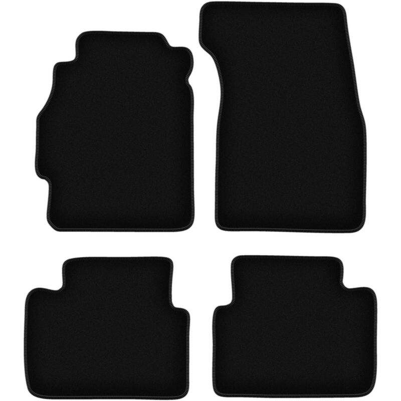 foto del prodotto tappetini basic in velluto nero per honda civic vi hatchback 3 porte 1995 2001 