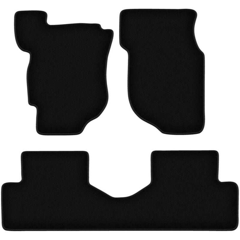 foto del prodotto tappetini basic in velluto nero per: honda concerto liftback (1988-1994)