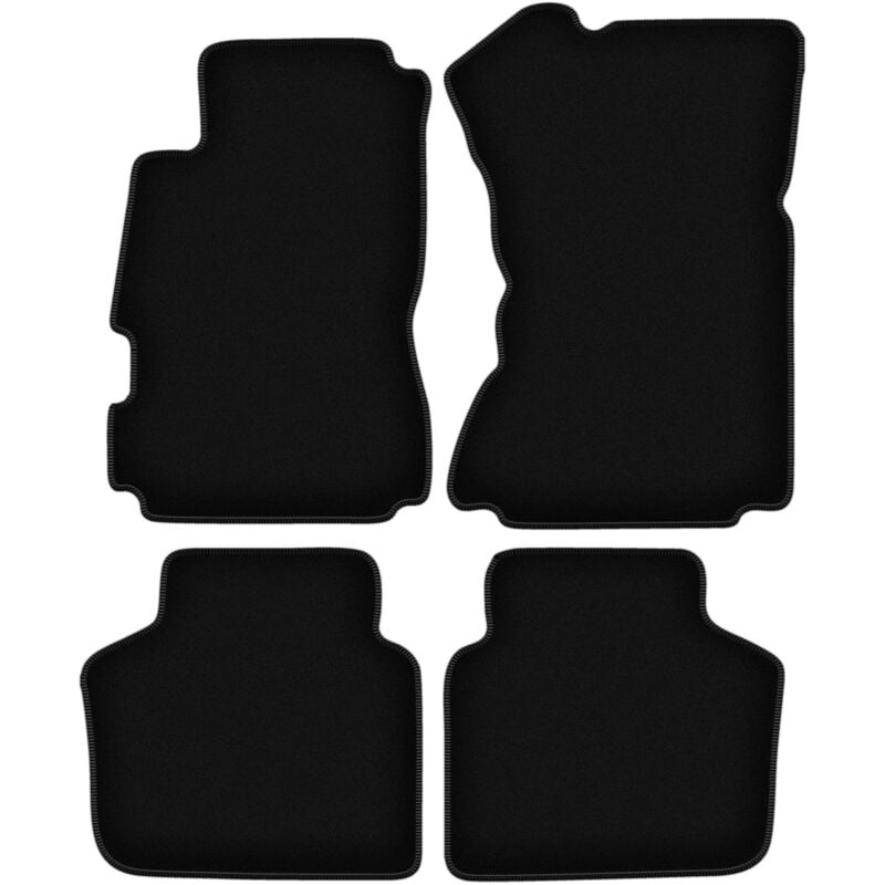 foto del prodotto tappetini basic in velluto nero per honda legend ii berlina 1991 1996 