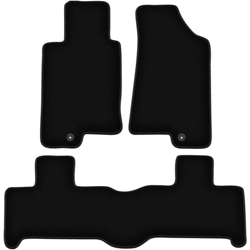foto del prodotto tappetini basic in velluto nero per hummer h3 suv 2005 2010 