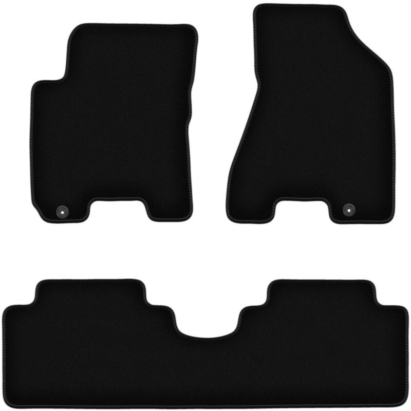 foto del prodotto tappetini basic in velluto nero per hyundai tucson i suv 2004 2010 