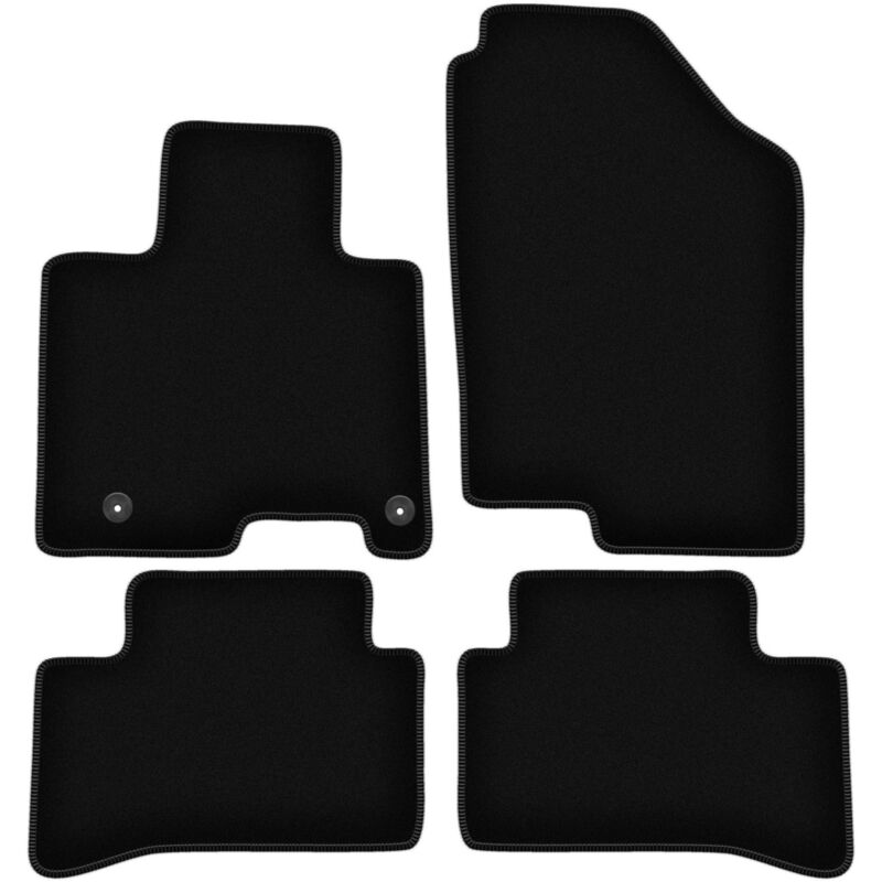 foto del prodotto tappetini basic in velluto nero per hyundai tucson iv suv 2021 