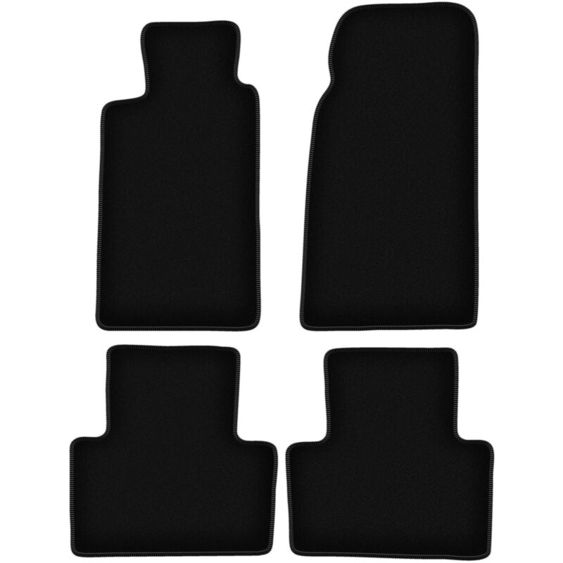 foto del prodotto tappetini basic in velluto nero per jaguar xj6 x300 berlina 1994 1997 