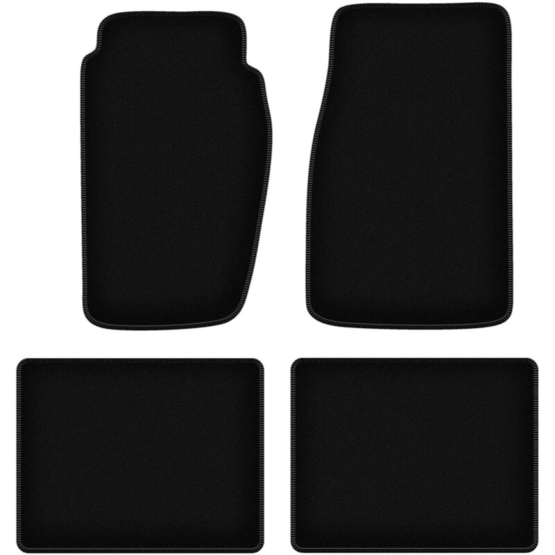 foto del prodotto tappetini basic in velluto nero per jeep grand cherokee xj off road 1992 1998 