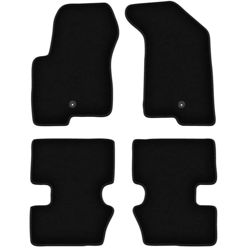 foto del prodotto tappetini basic in velluto nero per jeep patriot off road 2006 2016 