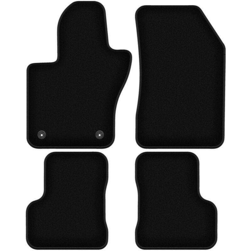 foto del prodotto tappetini basic in velluto nero per jeep renegade ii suv 2018 
