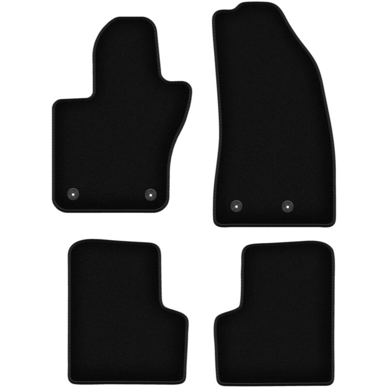 foto del prodotto tappetini basic in velluto nero per jeep renegade suv 2014 2019 