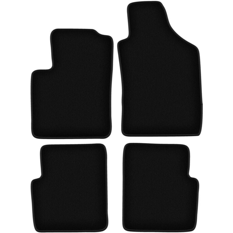 foto del prodotto tappetini basic in velluto nero per lancia ypsilon iii hatchback 2011 