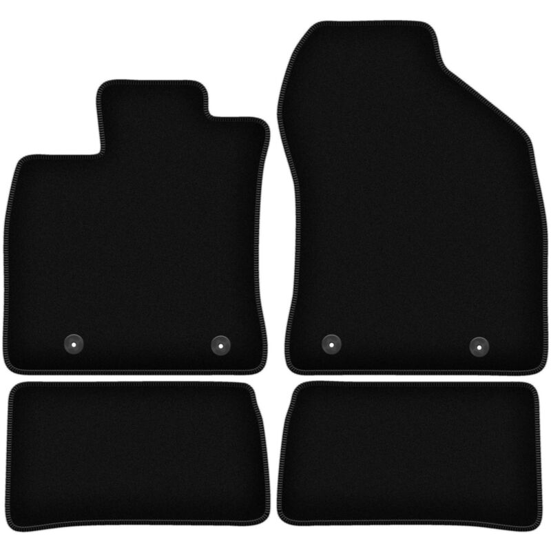 foto del prodotto tappetini basic in velluto nero per lexus ct 200h hatchback 2010 2020 
